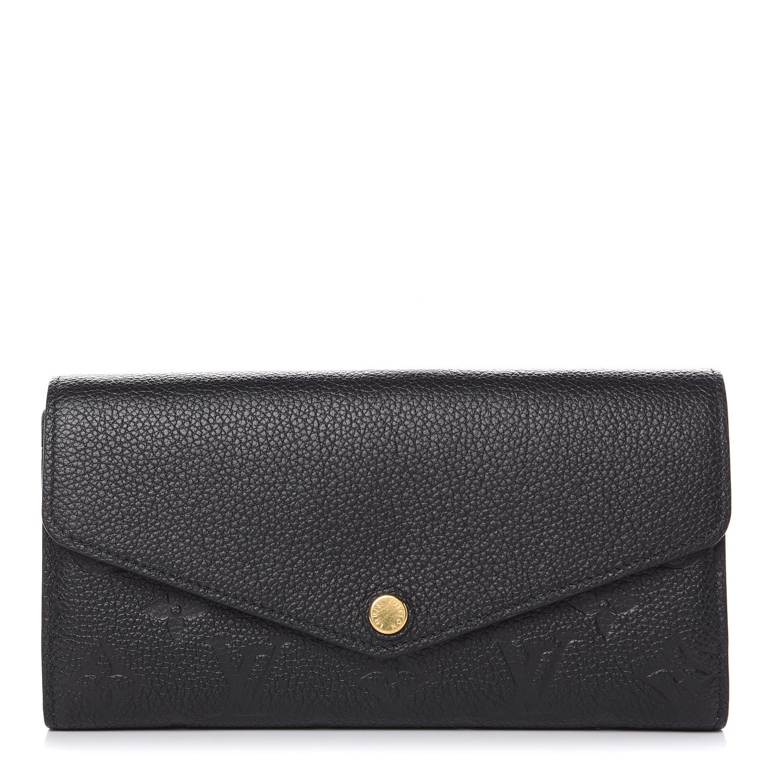 Louis Vuitton Empreinte Sarah Wallet NM Black 1 of 8