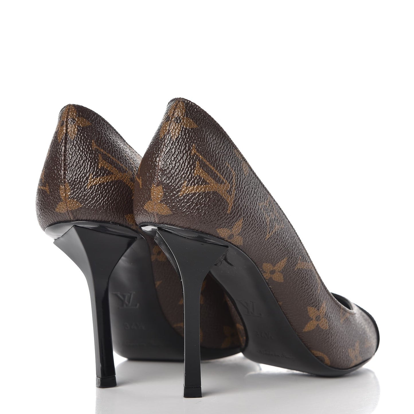 Patent Monogram Fetish Pumps 34.5