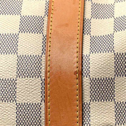 Louis Vuitton Damier Azur Keepall Bandouliere 45 6 of 10