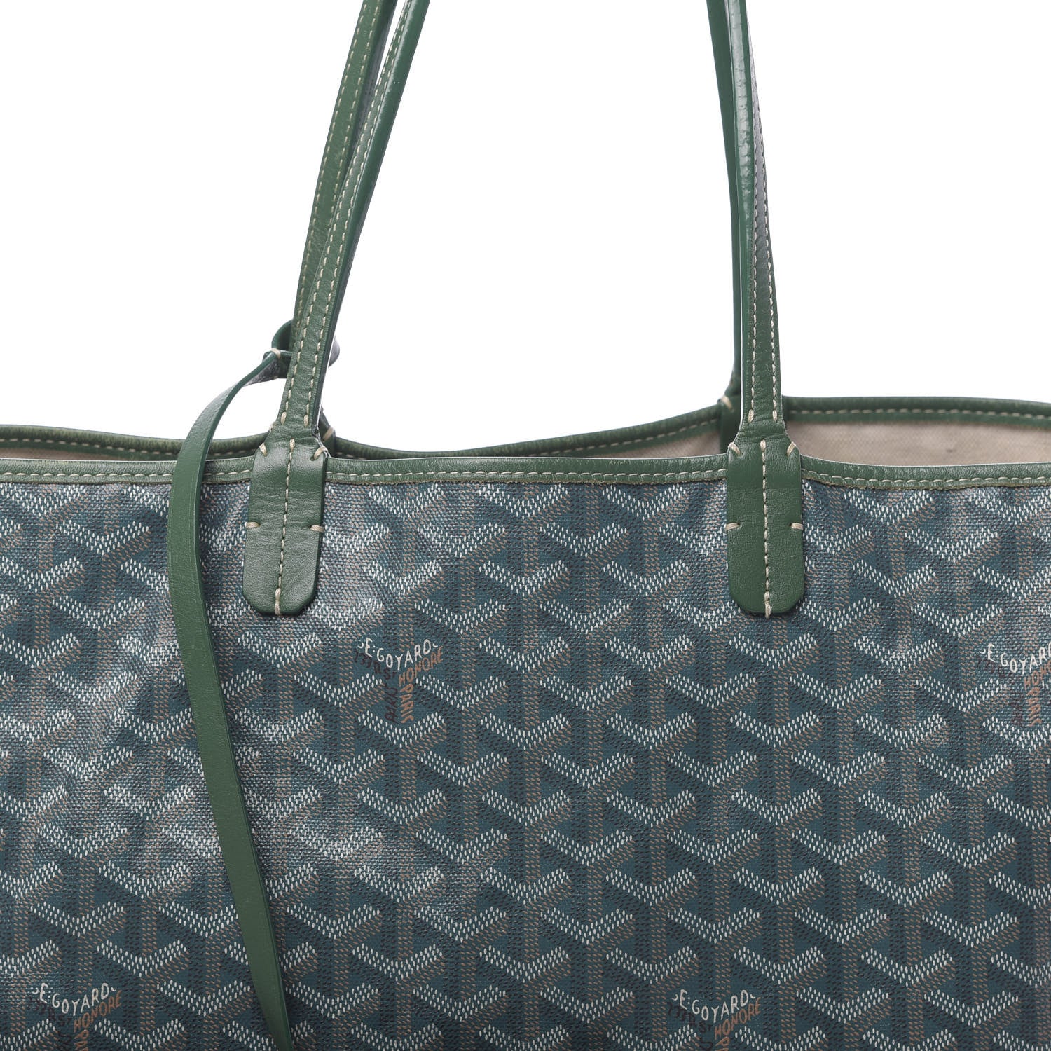 Goyard Goyardine Saint Louis PM Green 11 of 13
