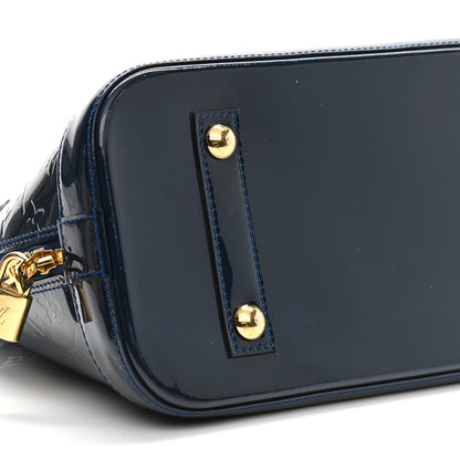 Louis Vuitton Vernis Alma PM Grand Blue 9 of 11