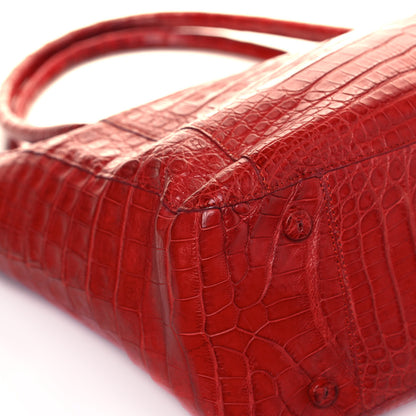 Nancy Gonzalez Crocodile Tote Orange 7 of 10