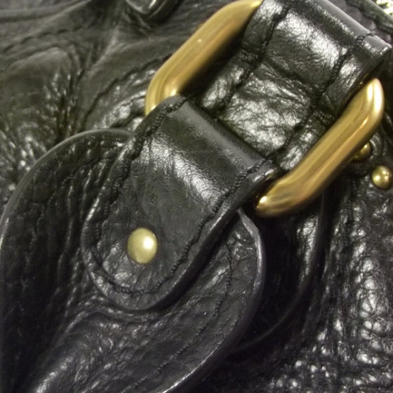 Leather Paddington Black