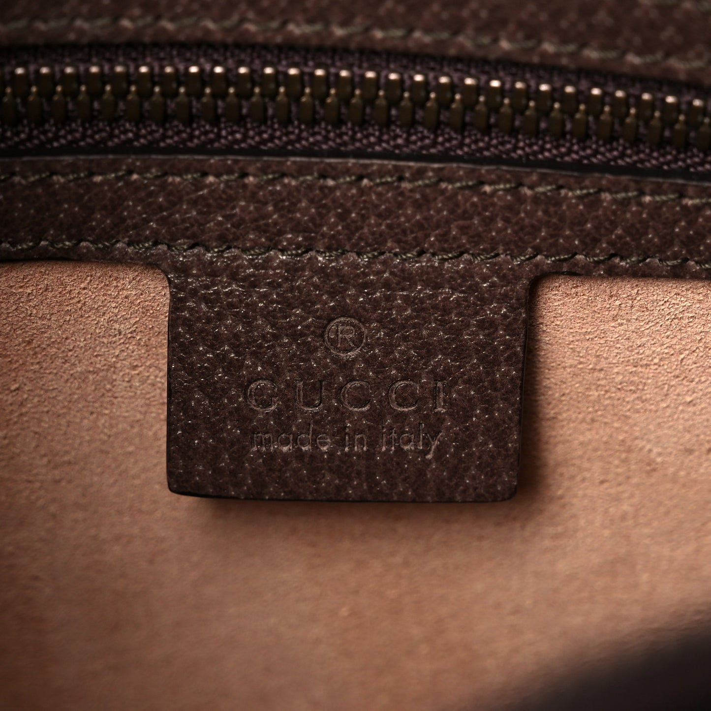 GG Supreme Monogram Web Ophidia Portfolio Pouch Beige New Acero