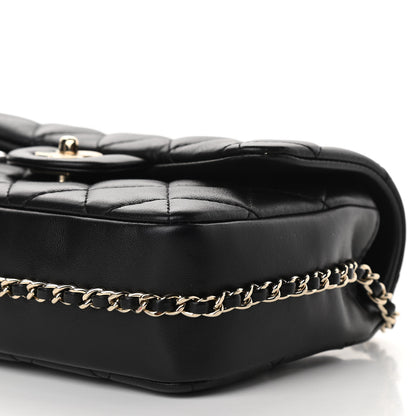 Chanel Lambskin Quilted Small My Precious Flap Black 9 of 11