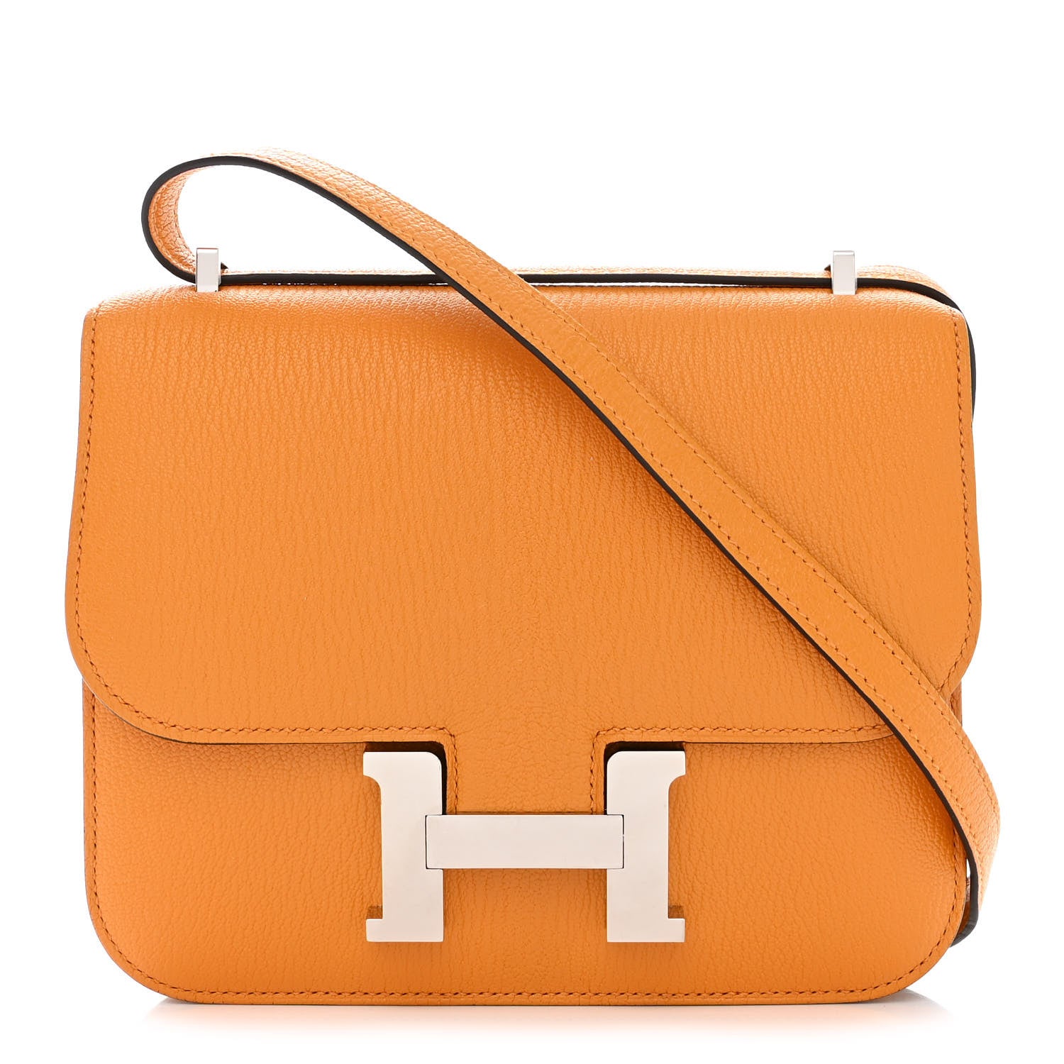 Hermes Chevre Mysore Verso Constance 18 Moutarde Rose Lipstick 1 of 11