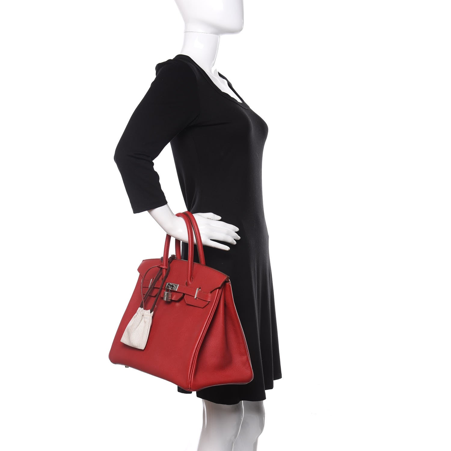 Hermes Epsom Birkin 35 Rouge Garance 2 of 14