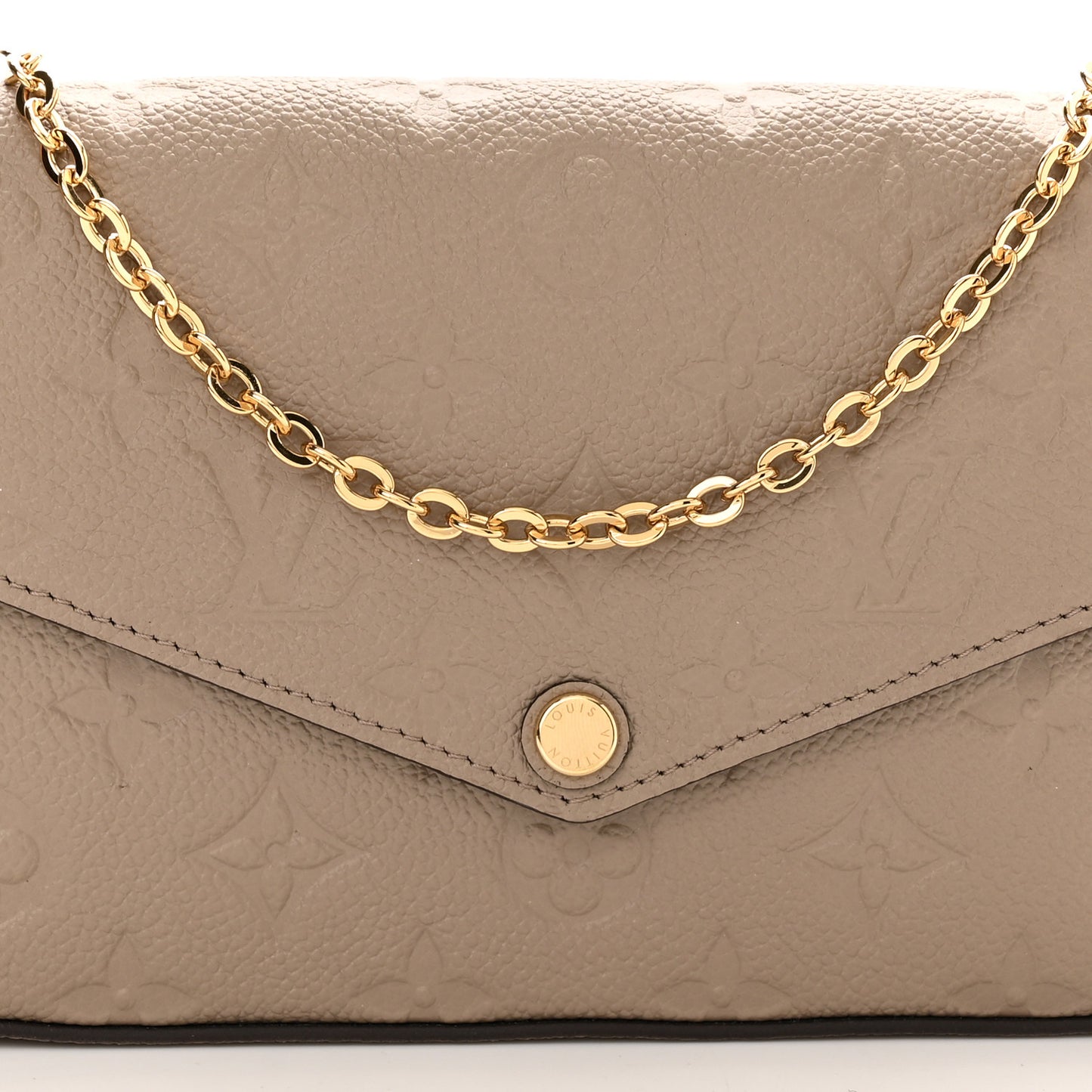 Empreinte Pochette Felicie Chain Wallet Tourterelle