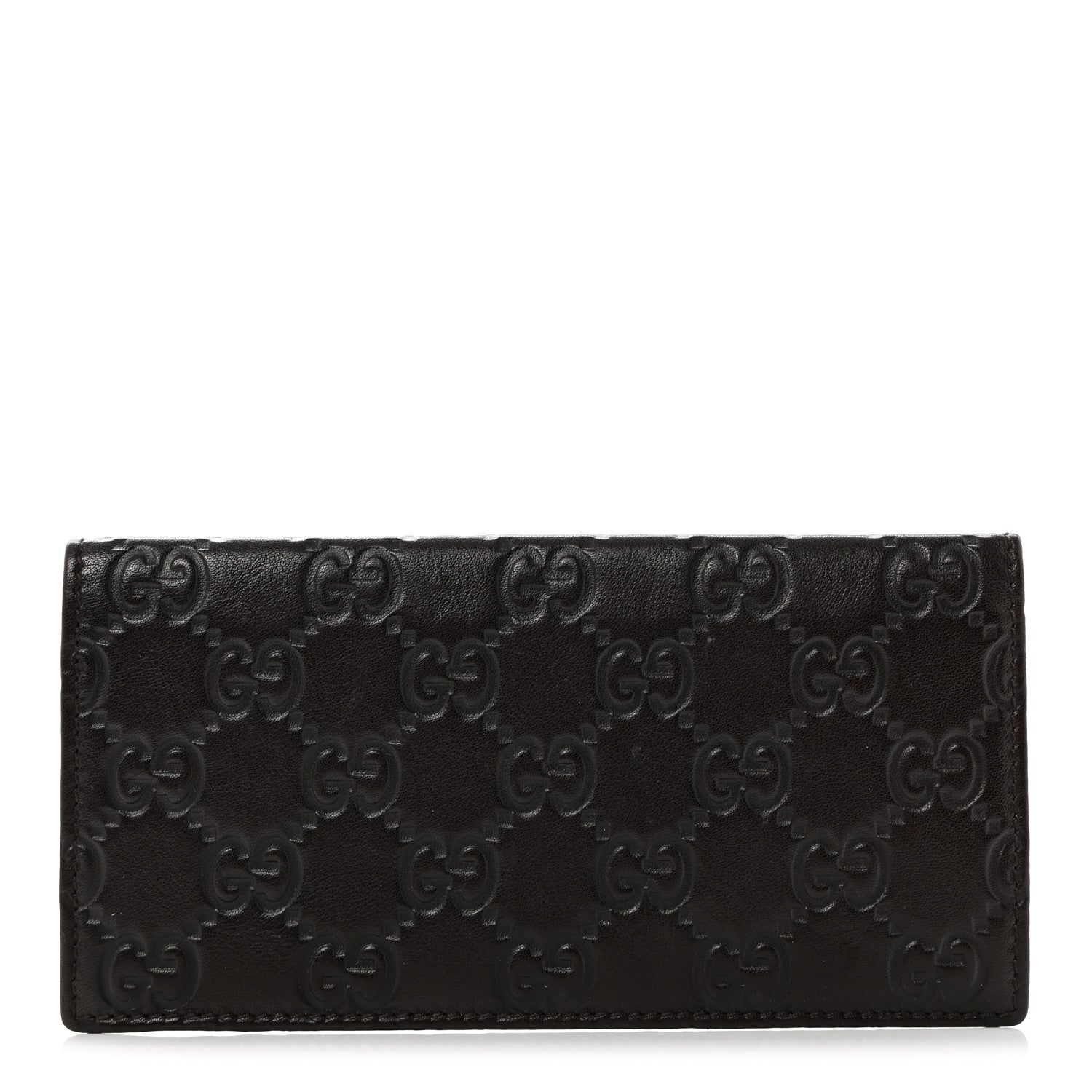 Gucci Guccissima Checkbook Cover Brown 1 of 7