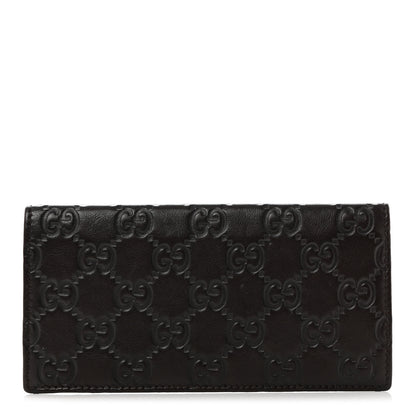 Gucci Guccissima Checkbook Cover Brown 1 of 7