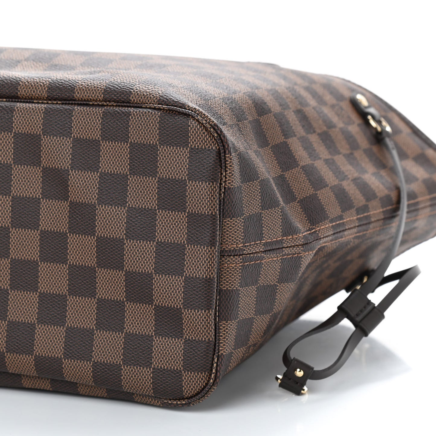 Damier Ebene Neo Neverfull MM Rose Ballerine
