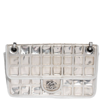 Chanel Vinyl Ice Cube Large Flap Bag 1 of 7