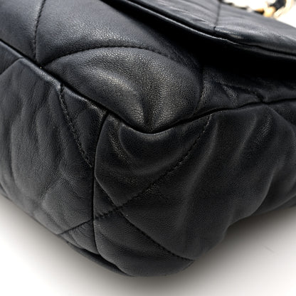 Chanel Lambskin Quilted Medium Chanel 19 Flap Black 10 of 10