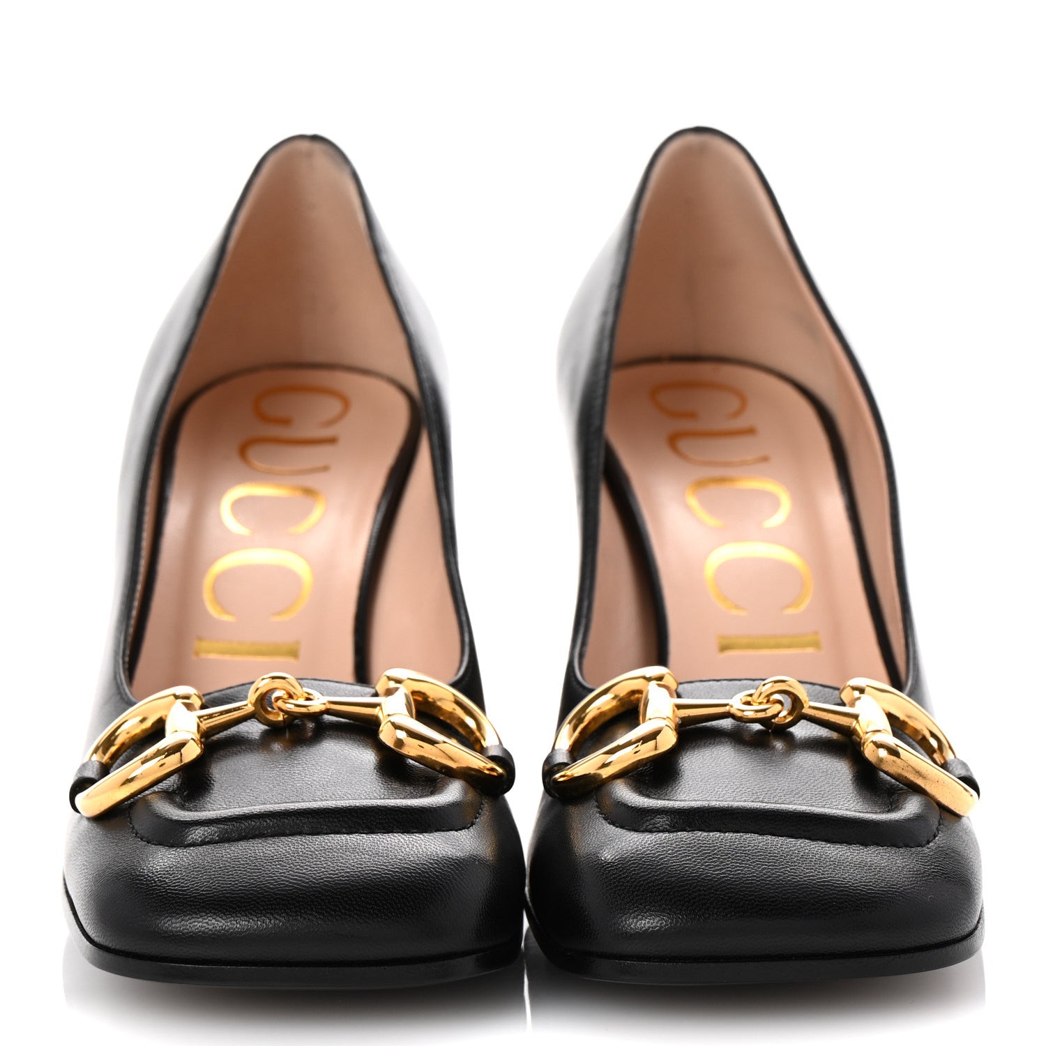 Gucci Malaga Kid Horsebit 75mm Pumps 36 Black 3 of 10