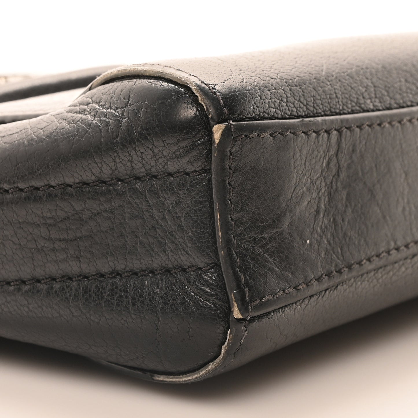 Sugar Goatskin Nano Antigona Black