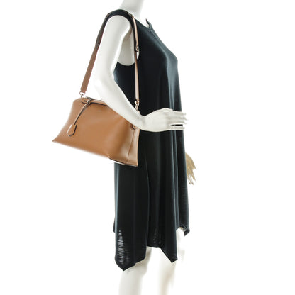 Fendi Vitello Dolce Large By The Way Boston Bag Orzo 2 of 8