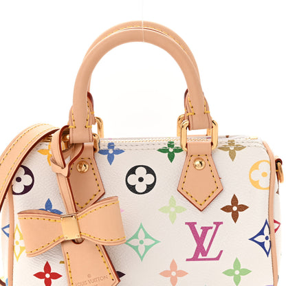 Louis Vuitton LV X TM Monogram Multicolor Nano Speedy White 7 of 10