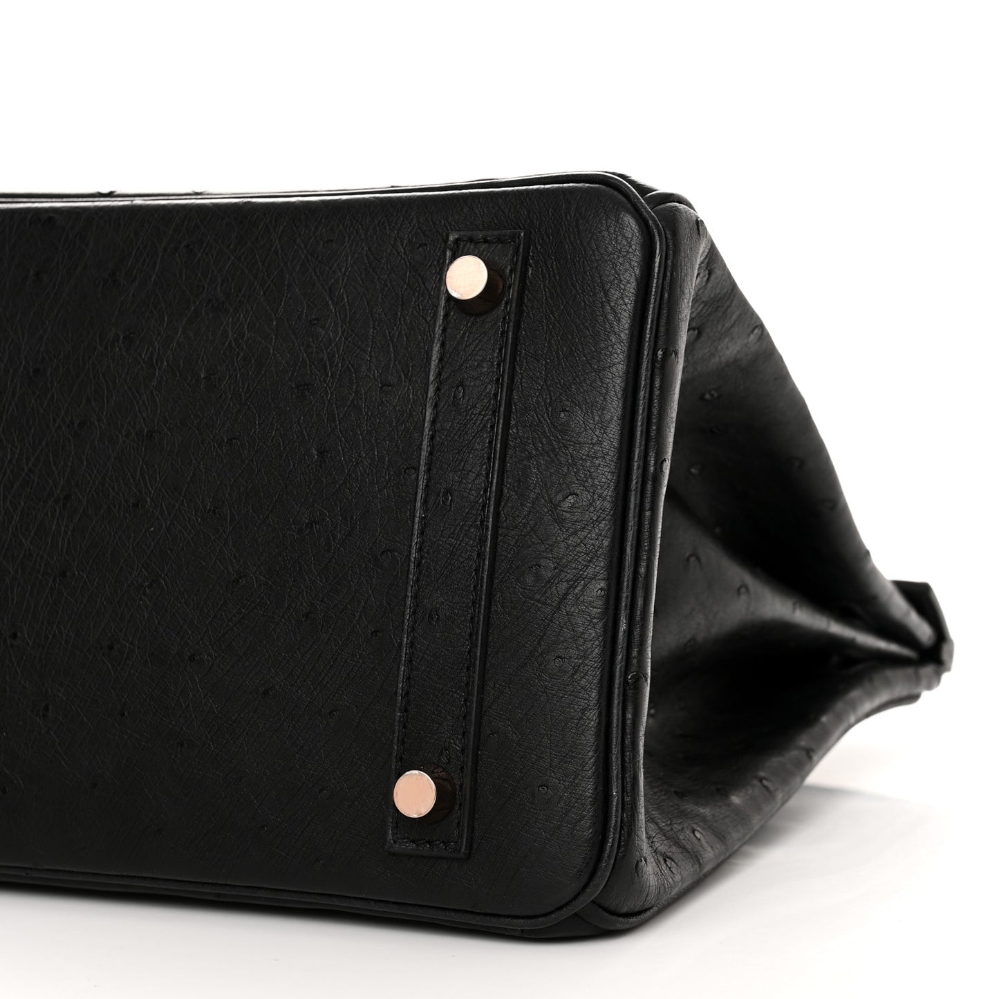 Ostrich Birkin 30 Black