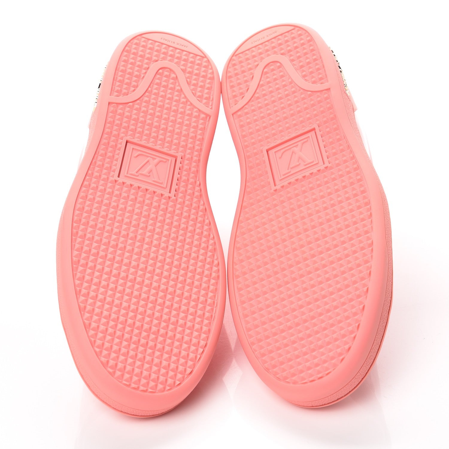 Louis Vuitton Patent Calfskin Frontrow Sneakers 39.5 Rose 11 of 26