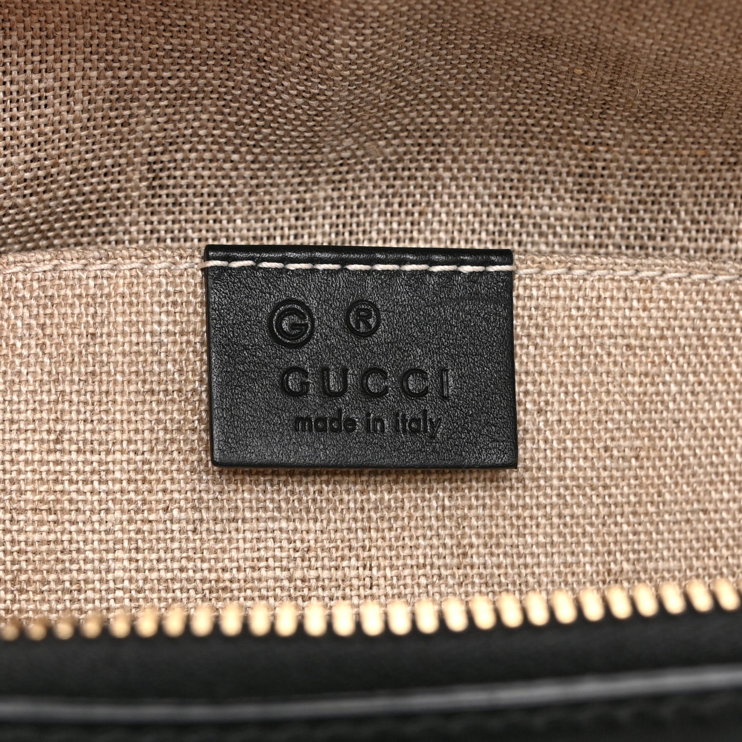 Microguccissima Mini Dome Bag Black