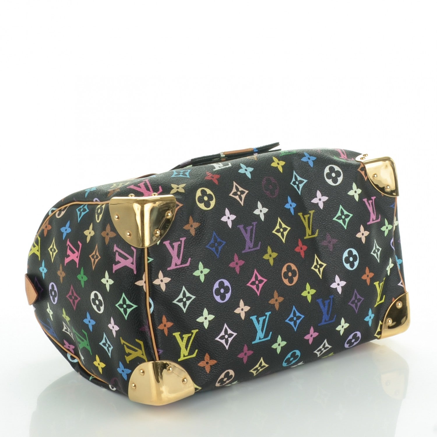 Louis Vuitton Monogram Multicolor Speedy 30 Black 4 of 8