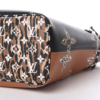 Louis Vuitton Monogram Giant Jungle Neverfull MM Black 11 of 11