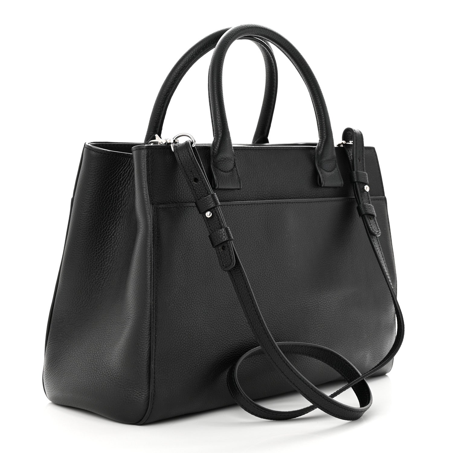 Chanel Grained Calfskin Small Neo Executive Shopper Tote Black 3 of 10