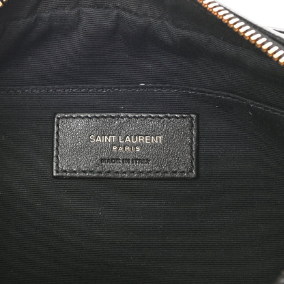 Saint Laurent Calfskin Matelasse Monogram Lou Camera Bag Black 5 of 7