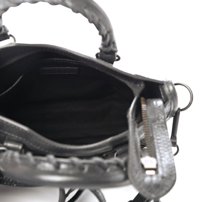 Balenciaga Agneau Arena Classic Hardware Nano City Dark Grey 4 of 4