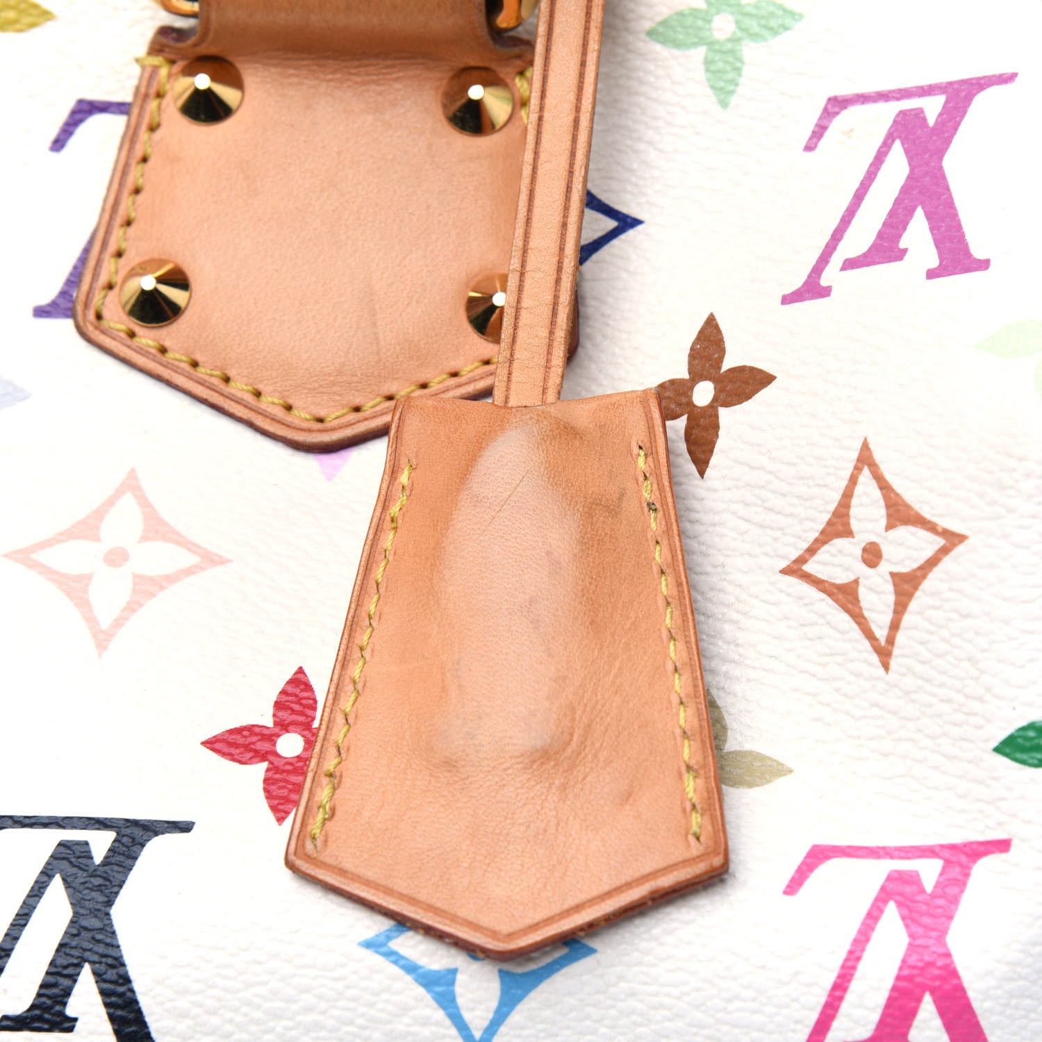 Louis Vuitton Monogram Multicolor Speedy 30 White 26 of 27