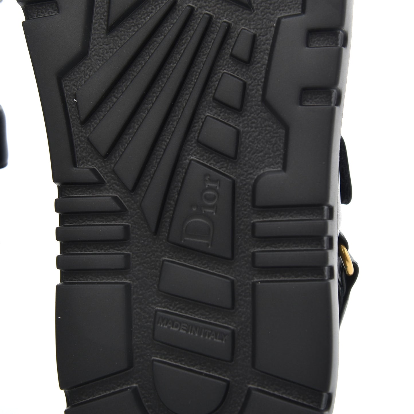 Lambskin Dioract 10mm Sandals 38.5 Black