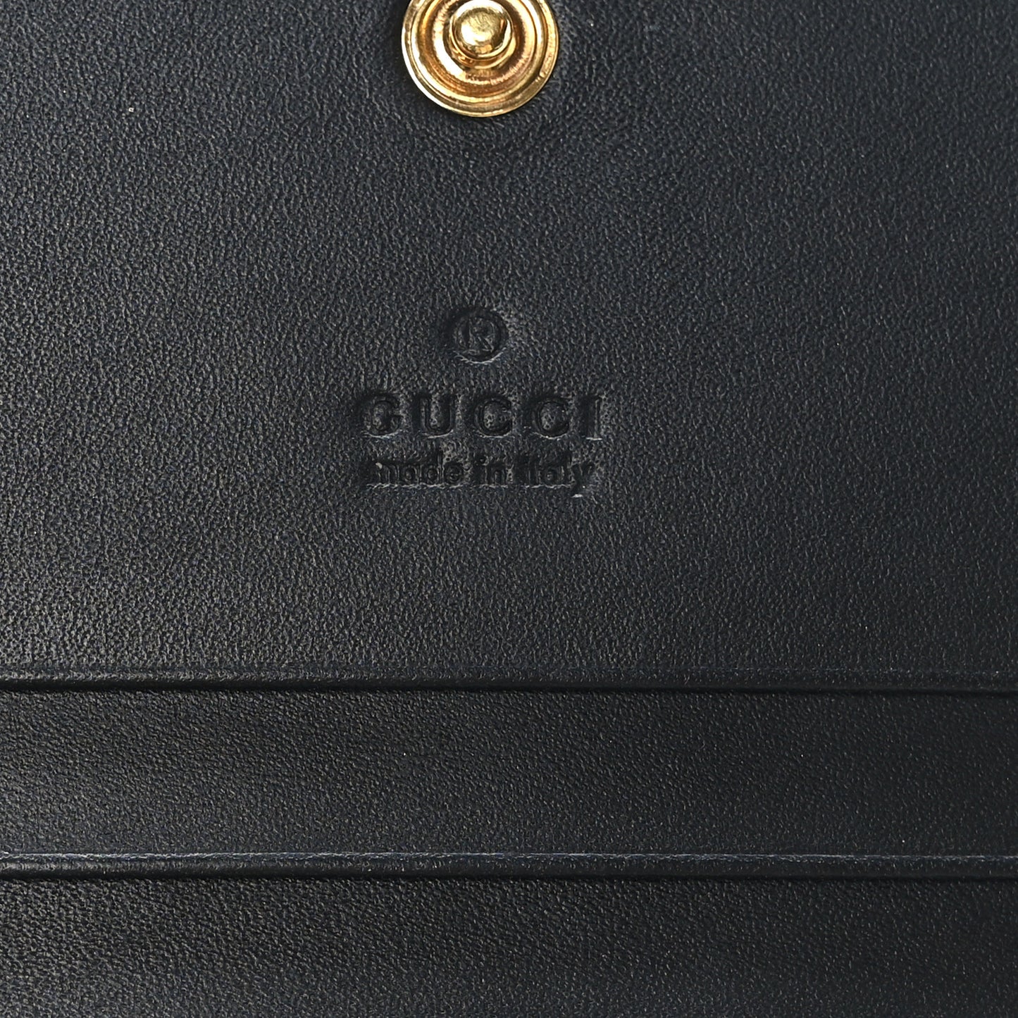 GG Supreme Monogram Bee Print Card Case