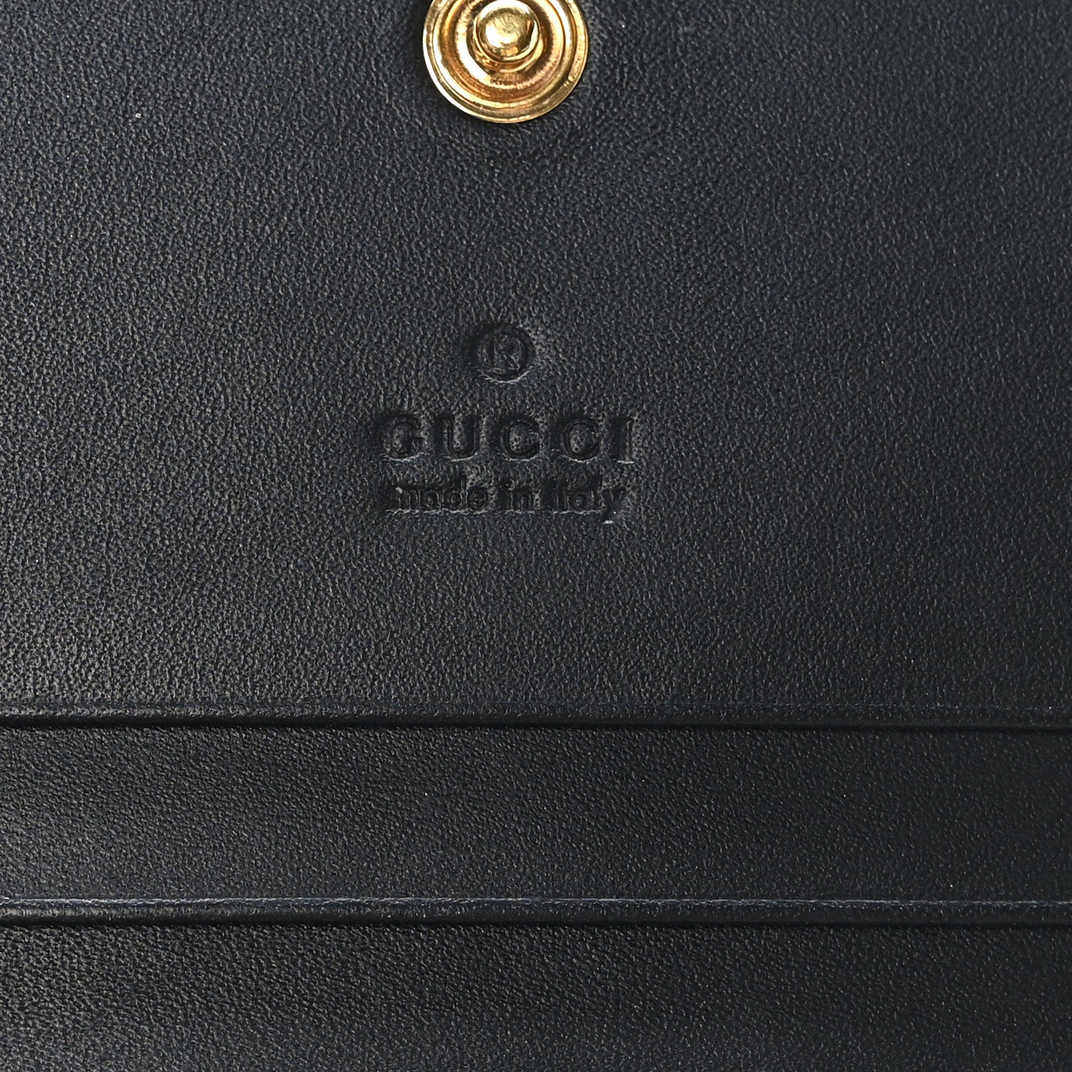 Gucci GG Supreme Monogram Bee Print Card Case 6 of 6