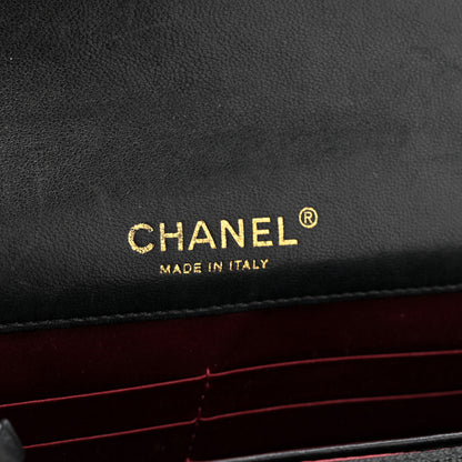 Chanel Lambskin Quilted Golden Class Wallet on Chain WOC Black 6 of 15