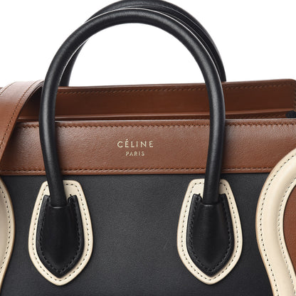 Celine Satin Calfskin Nano Tri-Color Luggage 9 of 15