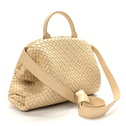 Bottega Veneta Nappa Intrecciato Padded The Handle Tote Porridge 4 of 9