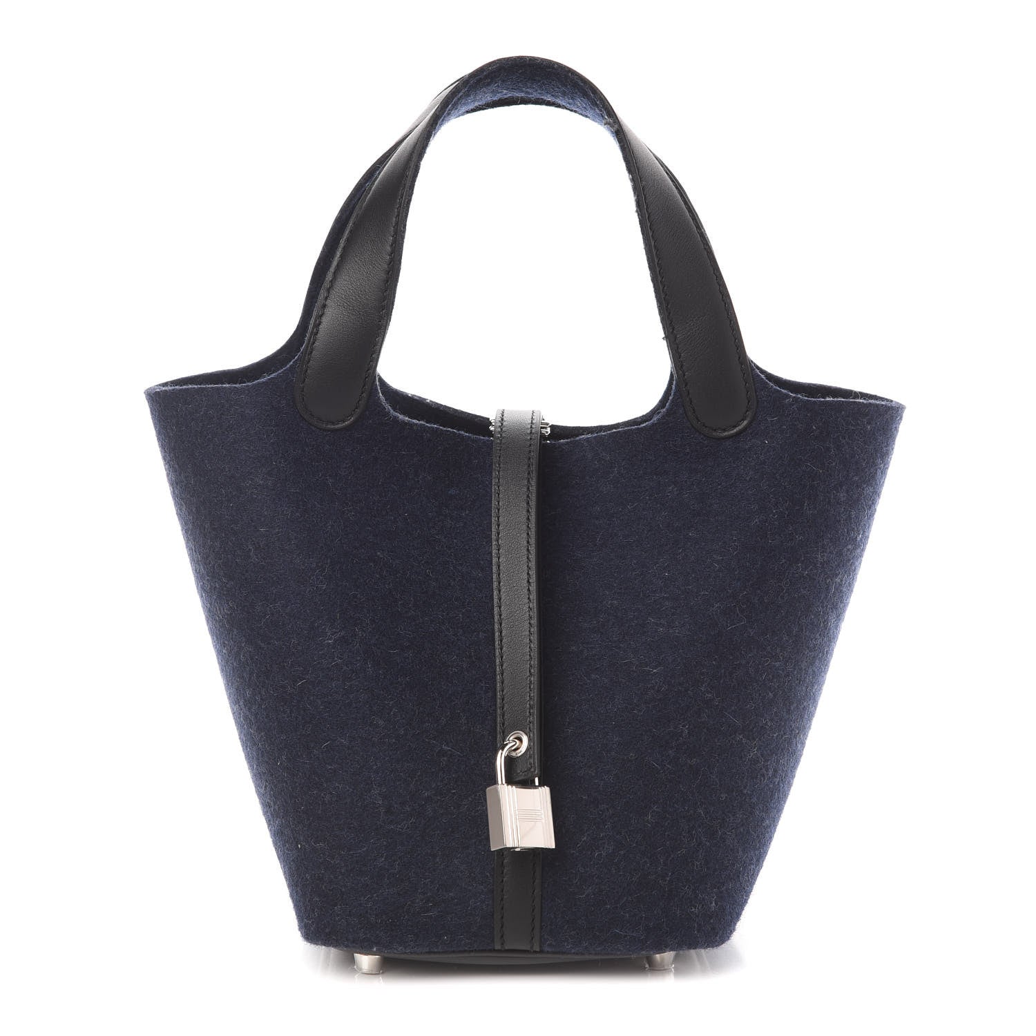 Hermes Feutre Swift Picotin Lock 18 PM Bleu Nuit Black 1 of 13