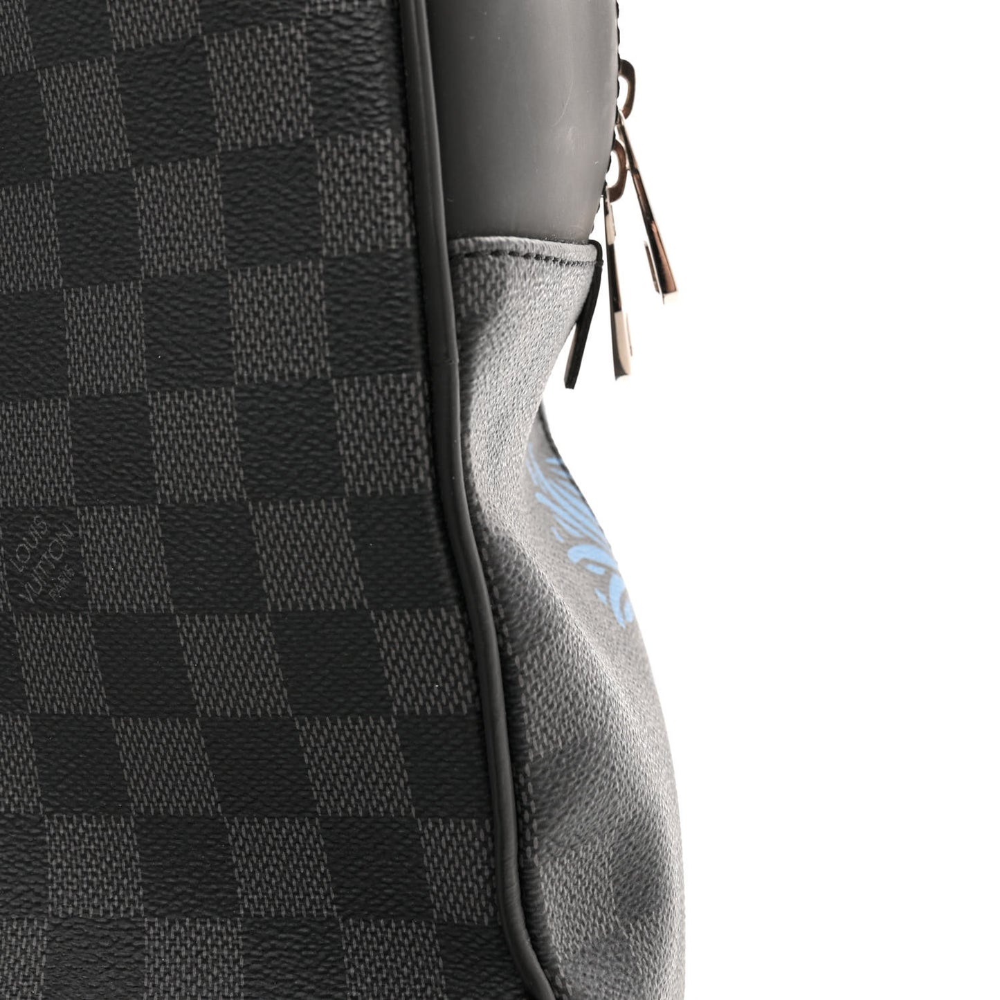 Damier Graphite Rope Josh Backpack Blue