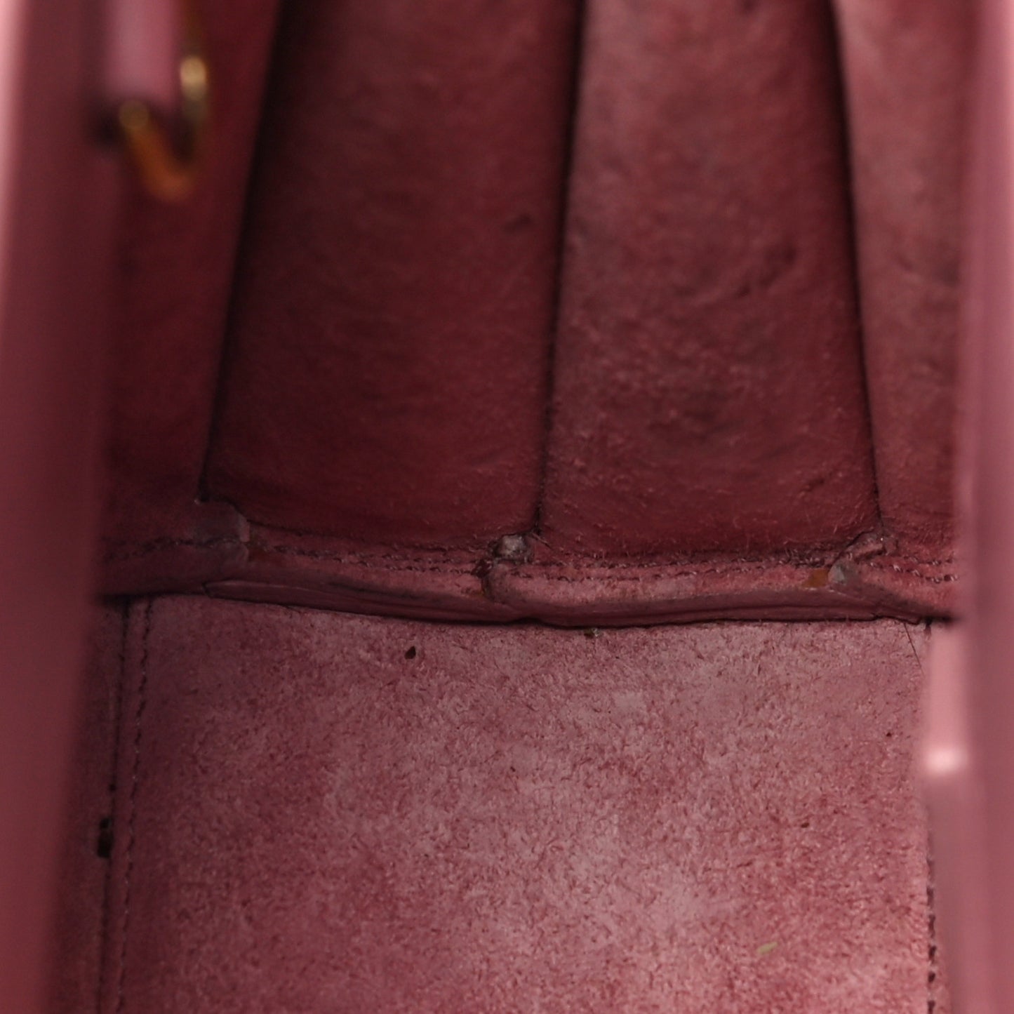 Calfskin Nano Sac De Jour Rose Dark