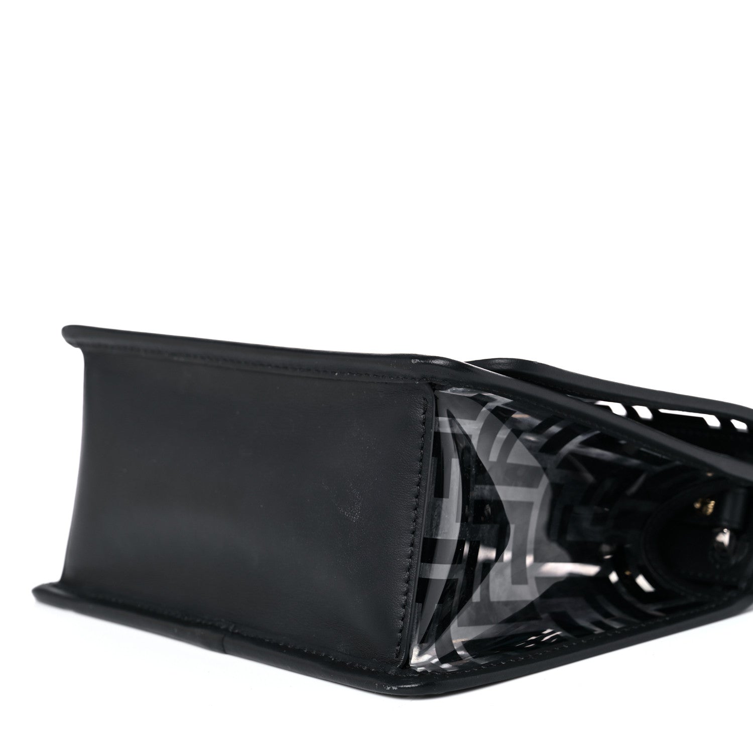 Fendi TPU FF Vitello Century F is Fendi Small Kan I Shoulder Bag Black 8 of 13
