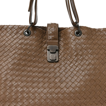 Bottega Veneta Nappa Intrecciato Large Capri Tote Mapple 8 of 10