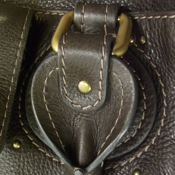 Chloe Leather Paddington Tote Brown 14 of 18