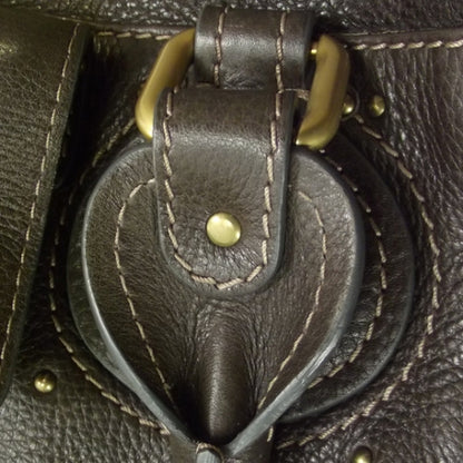 Chloe Leather Paddington Tote Brown 14 of 18