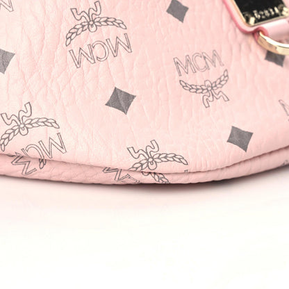MCM Visetos Medium Fursten Belt Bag Pink 7 of 9