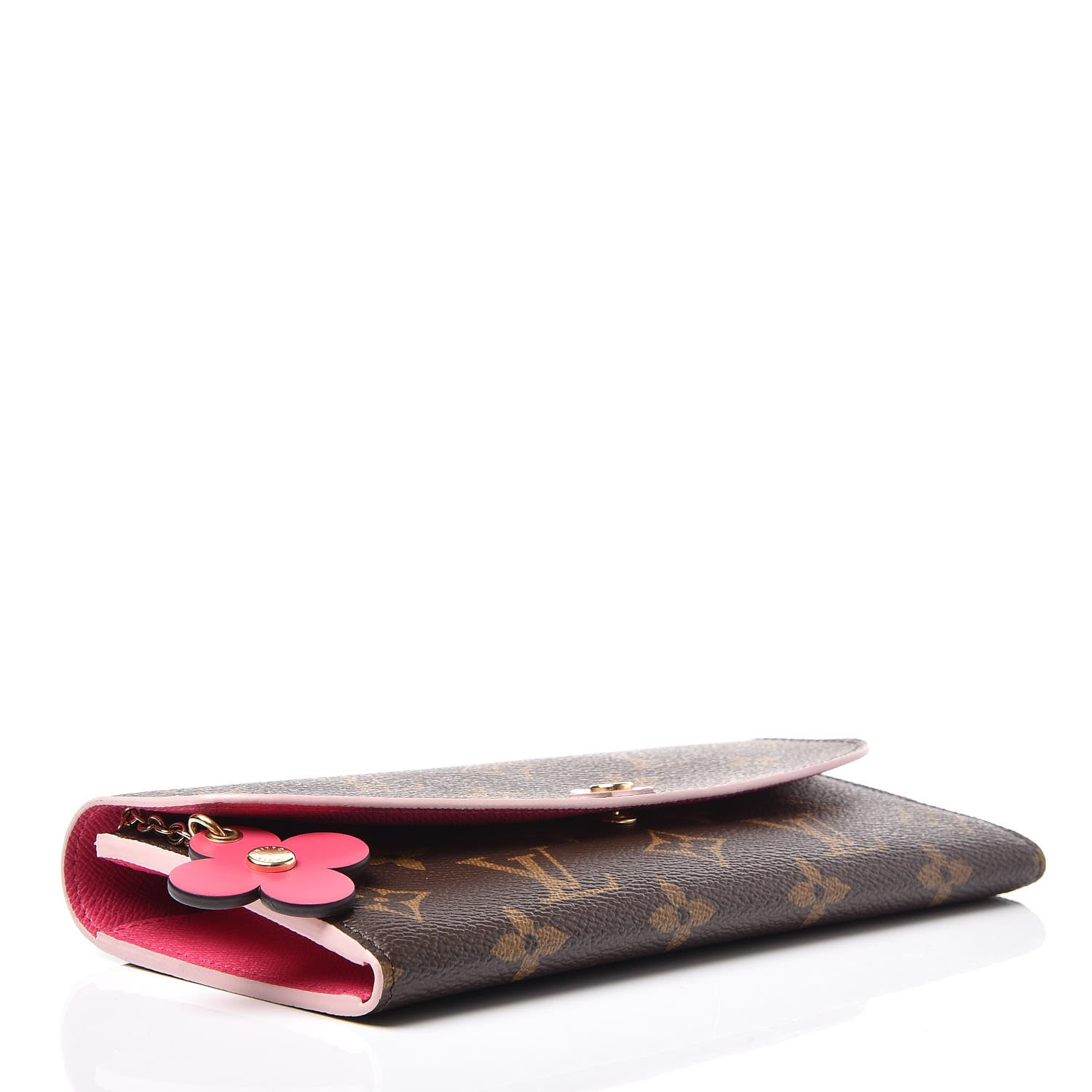 Louis Vuitton Monogram Bloom Flower Emilie Wallet 4 of 8