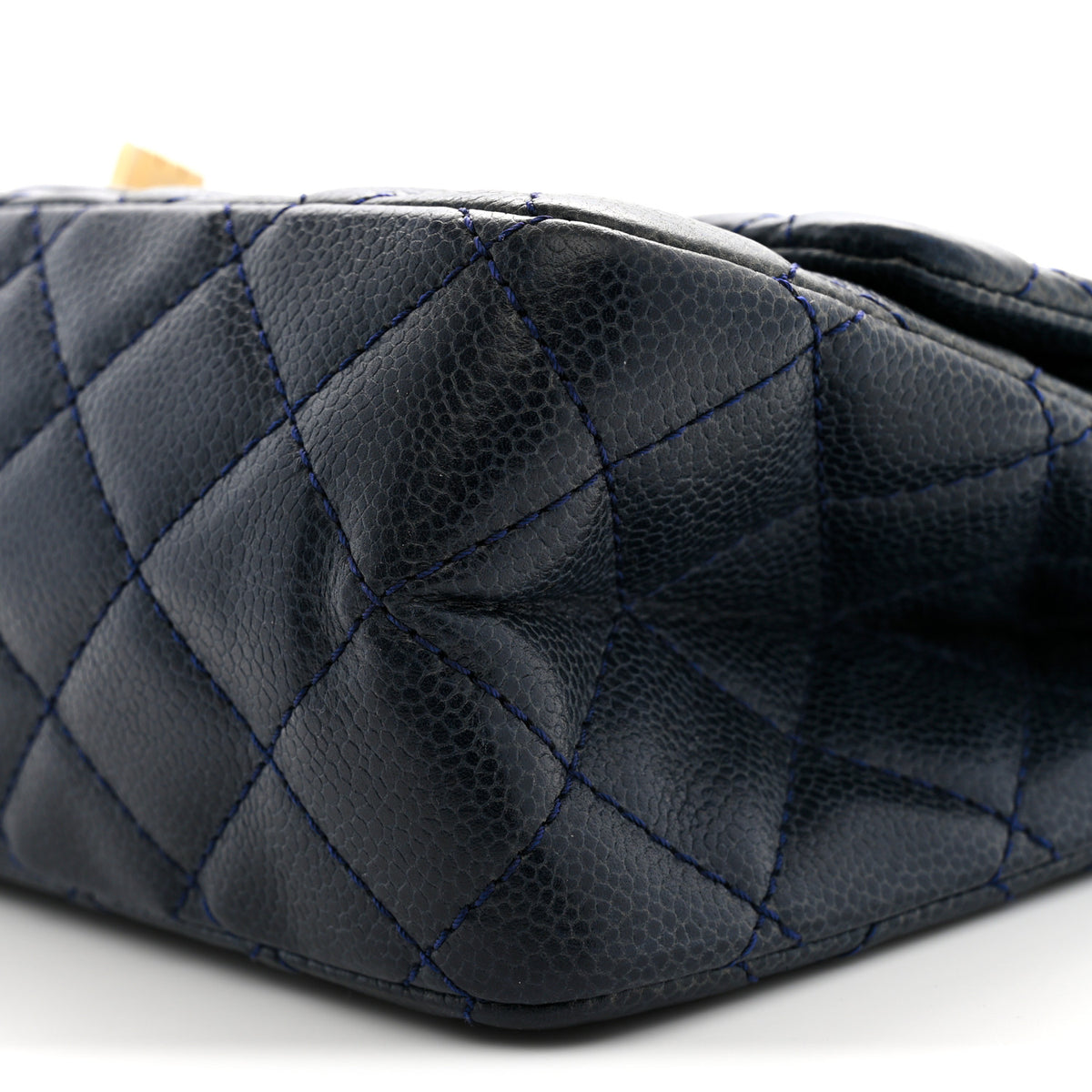 Caviar Quilted 2.55 Reissue 226 Flap Navy Blue
