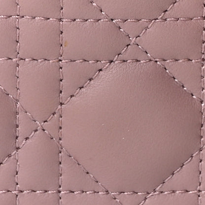 Christian Dior Lambskin Cannage Small Lady D-Joy Peony Pink 7 of 9