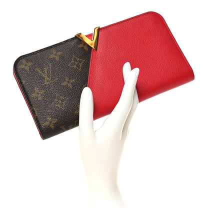 Louis Vuitton Monogram Calfskin Kimono Wallet Cherry 2 of 12