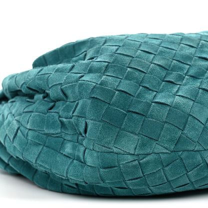 Bottega Veneta Suede Calfskin Intrecciato Teen Jodie Hobo Scuba 9 of 10