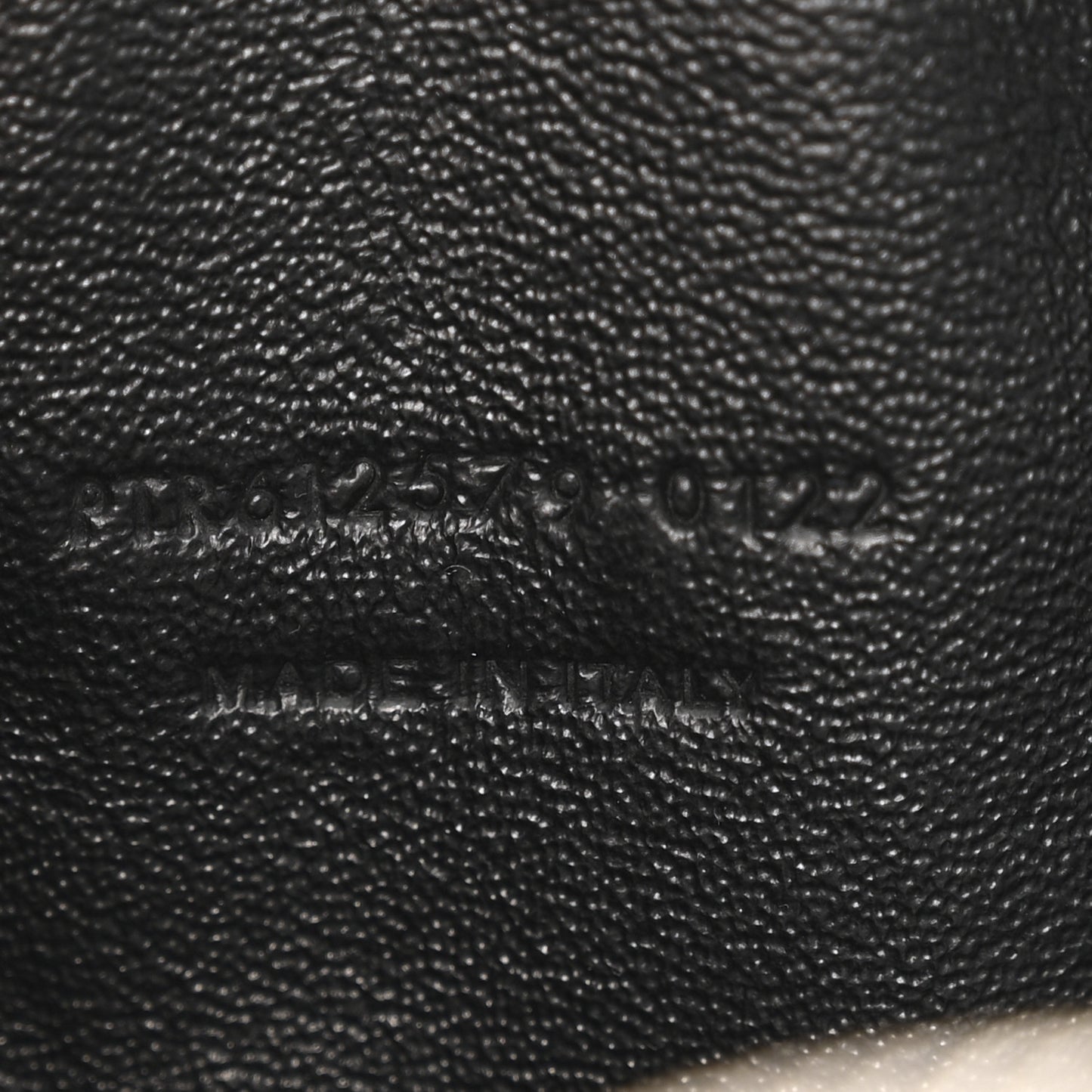 Grain De Poudre Matelasse Monogram Mini Lou Camera Bag Black